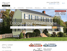 Tablet Screenshot of johnjleaseonline.com